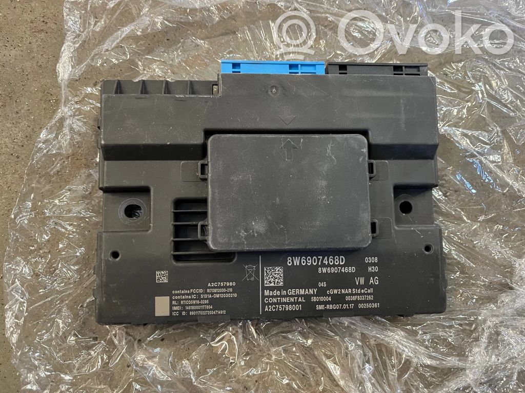 Audi Q5 SQ5 FY Gateway control module 