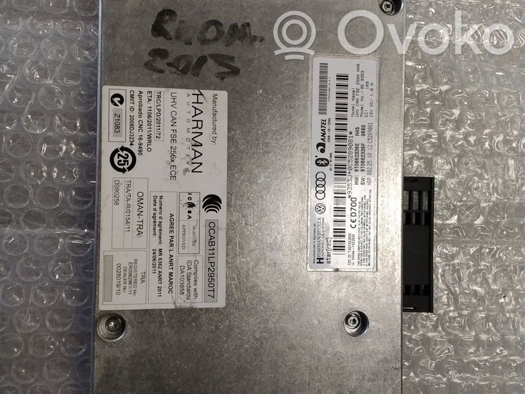 Audi Q5 SQ5 8R Bluetooth modulis 