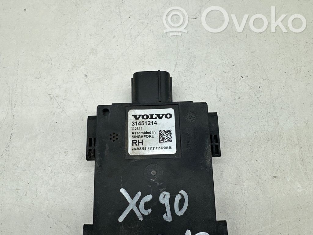 Volvo XC90 Módulo de control de punto muerto 