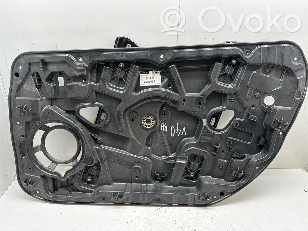 Volvo V40 Front window lifting mechanism without motor 
