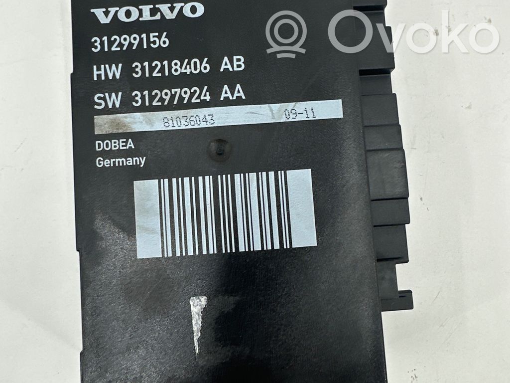 Volvo XC60 Tailgate/trunk control unit/module 