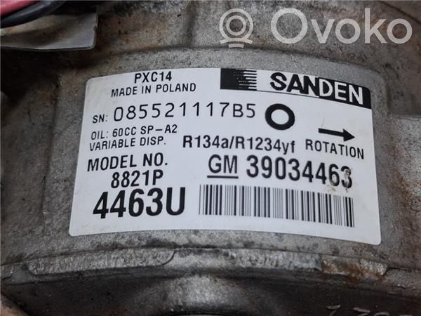Opel Astra J Kompresor / Sprężarka klimatyzacji A/C 
