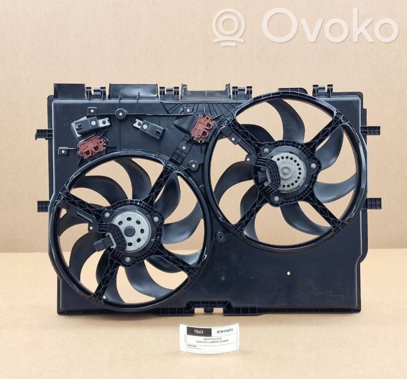 Citroen Jumper Gaisa kondicioniera ventilators (dzeses) 
