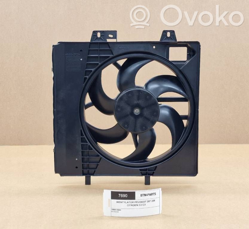 Citroen C2 Electric radiator cooling fan 