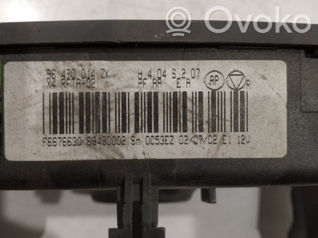 Citroen C5 Climate control unit 