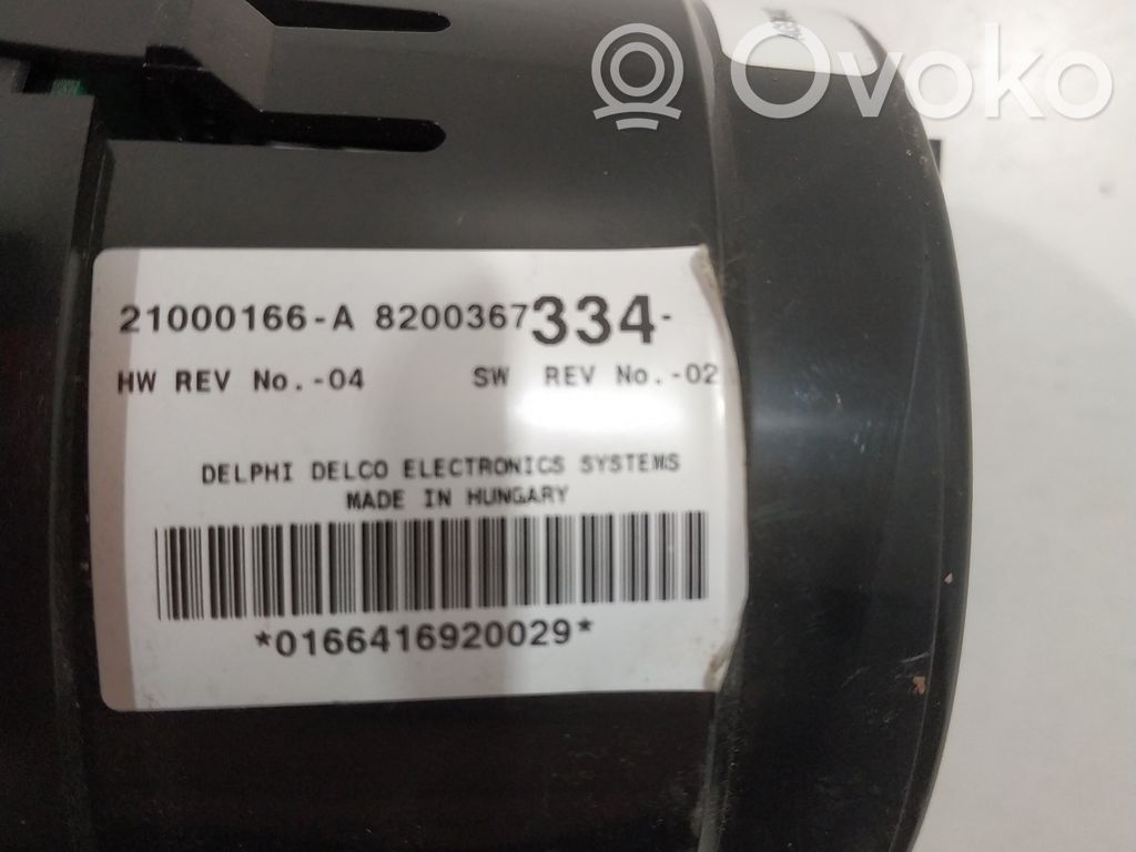 Renault Espace -  Grand espace IV Climate control unit 