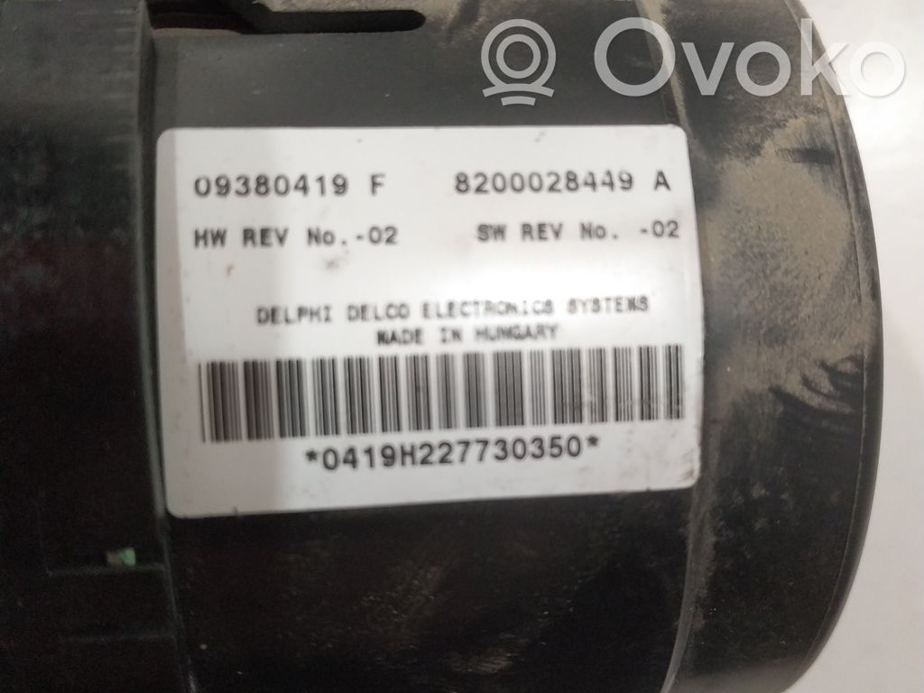 Renault Espace -  Grand espace IV Climate control unit 