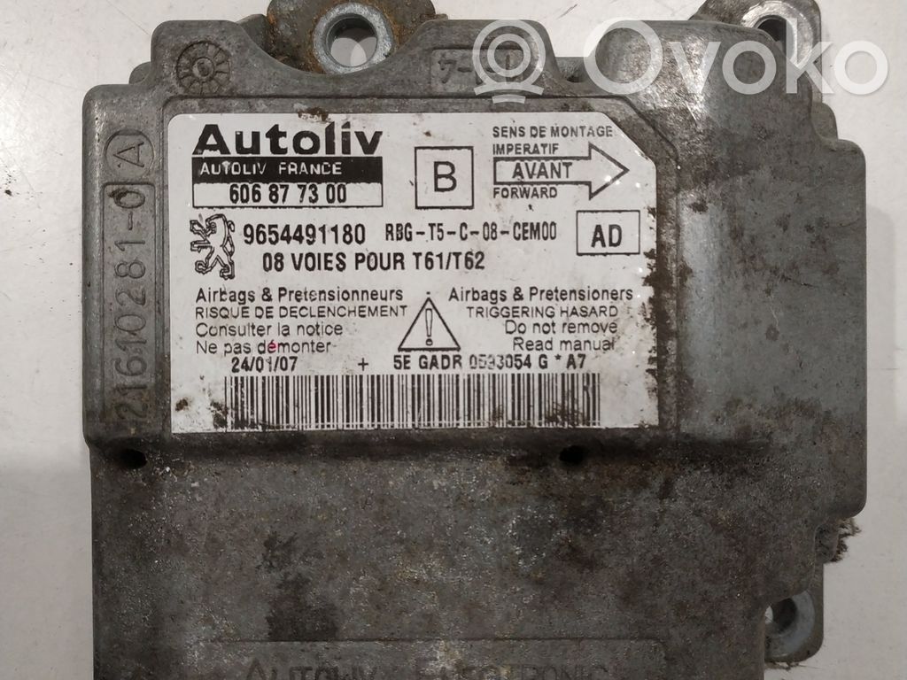 Peugeot 307 Airbag control unit/module 