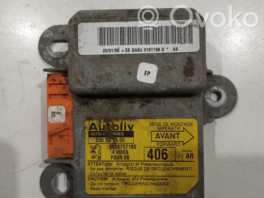 Peugeot 406 Airbag control unit/module 