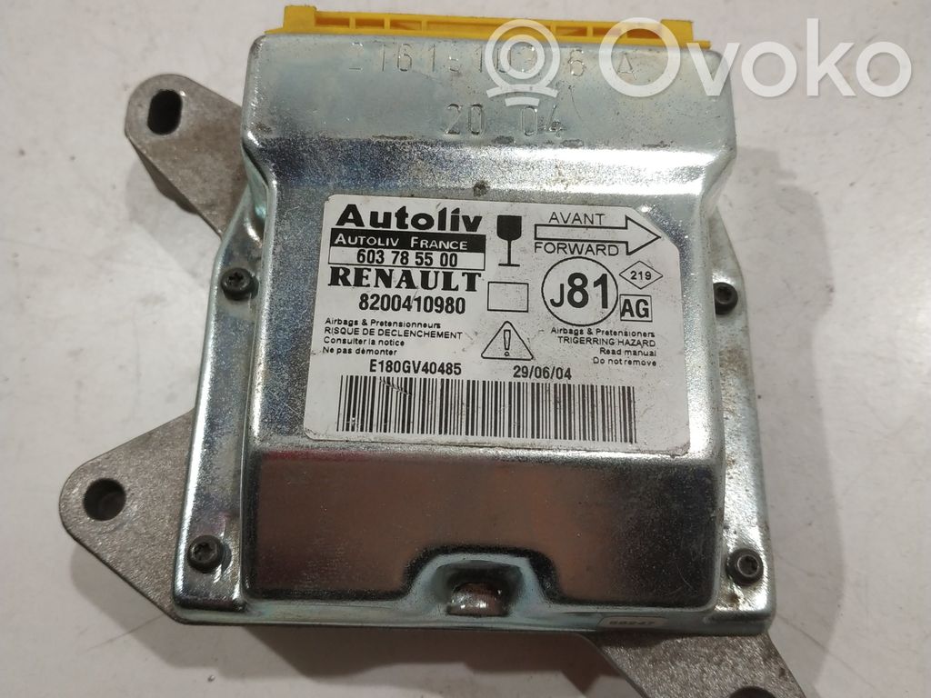 Renault Espace -  Grand espace IV Airbag control unit/module 