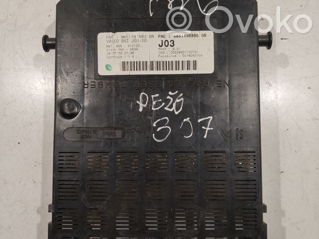 Peugeot 307 Comfort/convenience module 