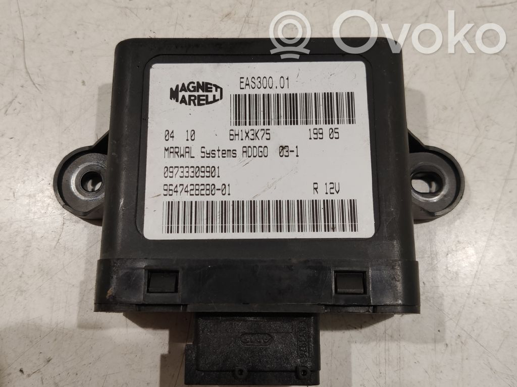 Peugeot 607 Fuel injection pump control unit/module 