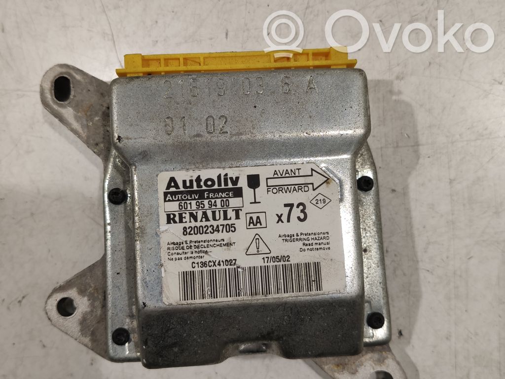 Renault Vel Satis Airbag control unit/module 