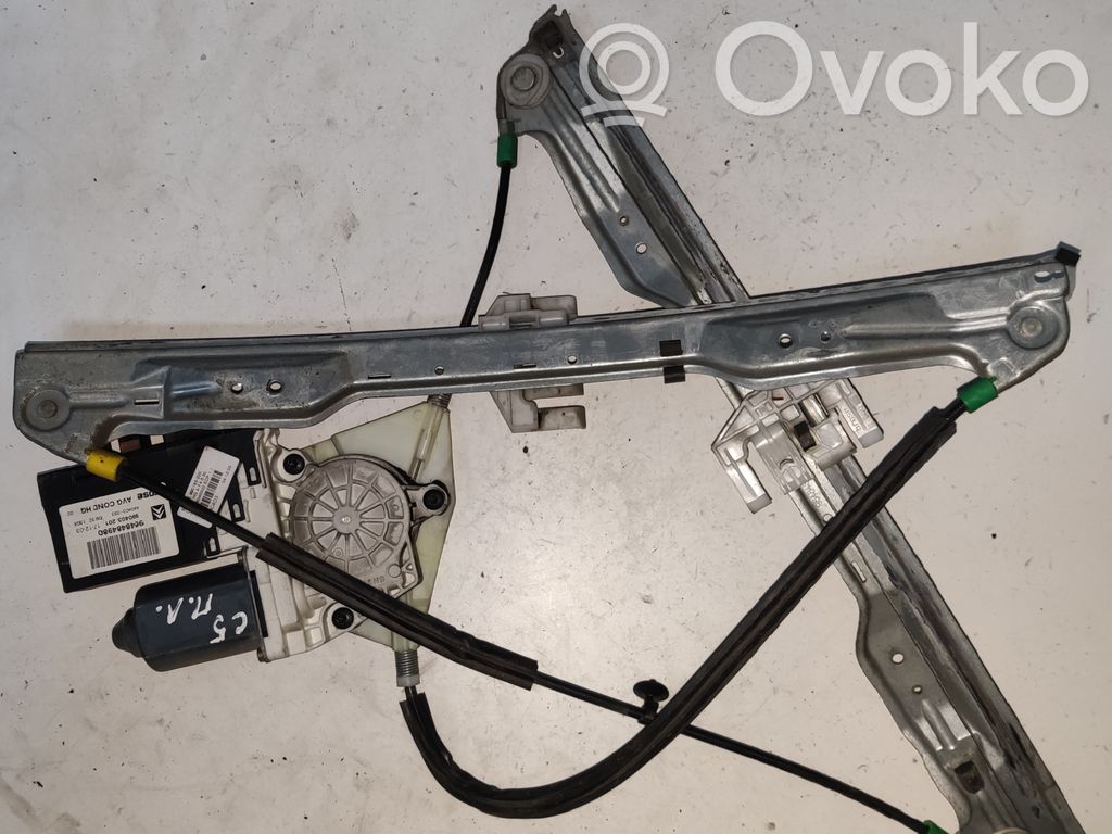 Citroen C5 Front door window regulator with motor 