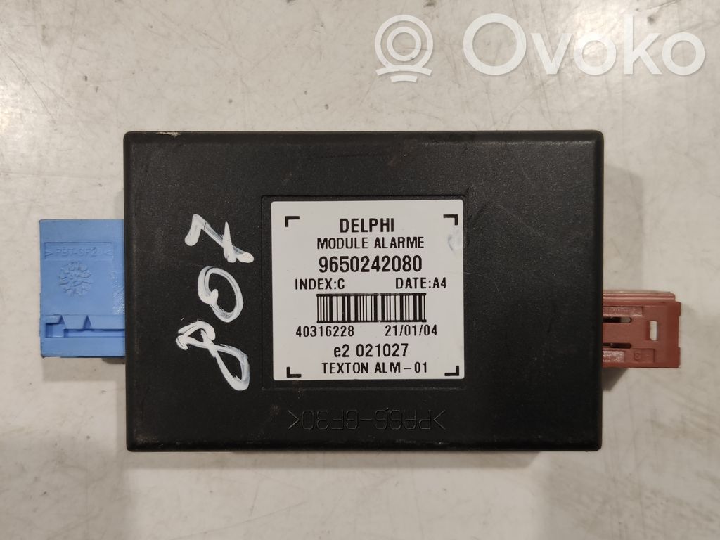 Peugeot 807 Unidad de control/módulo de alarma 