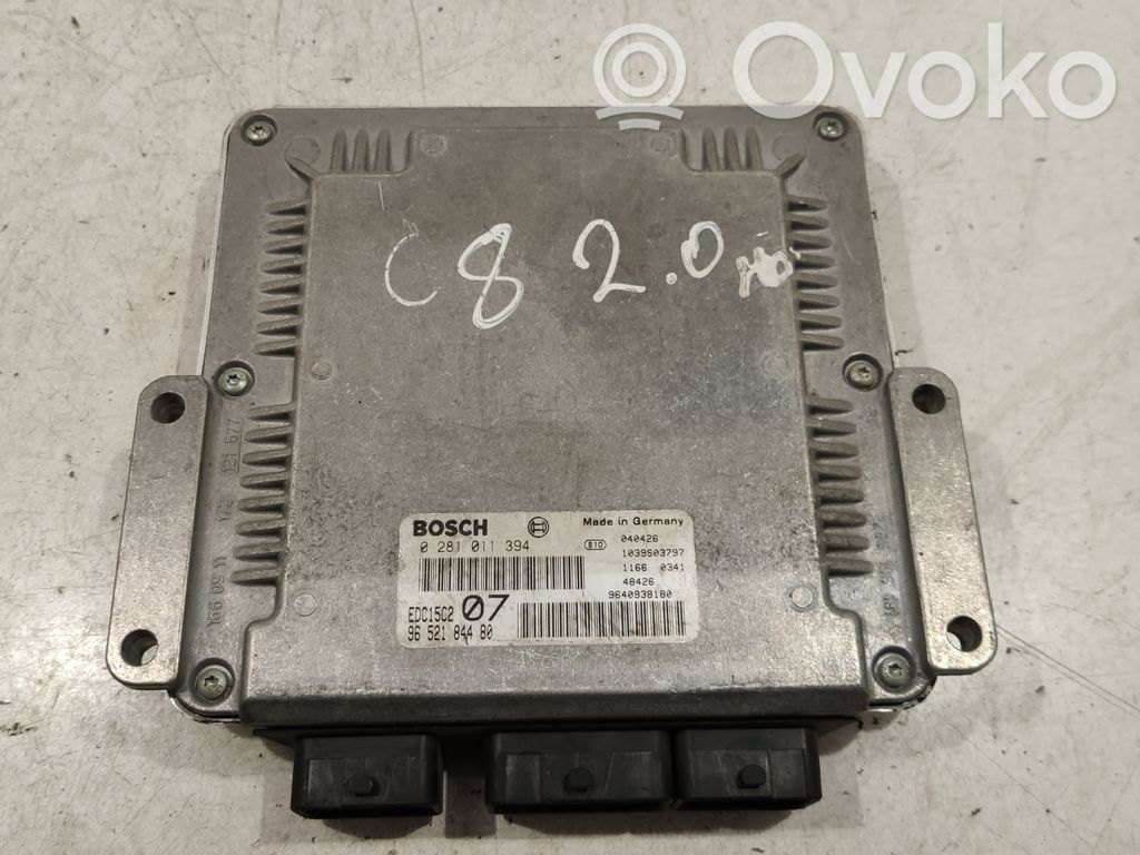 Citroen C8 Engine control unit/module ECU 