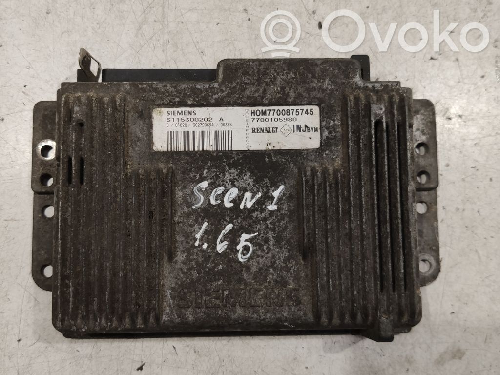 Renault Scenic I Engine control unit/module ECU 