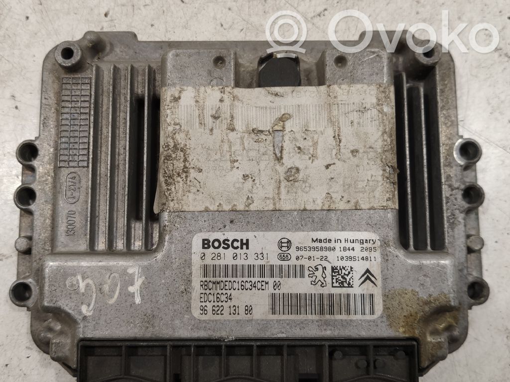 Peugeot 307 Engine control unit/module ECU 