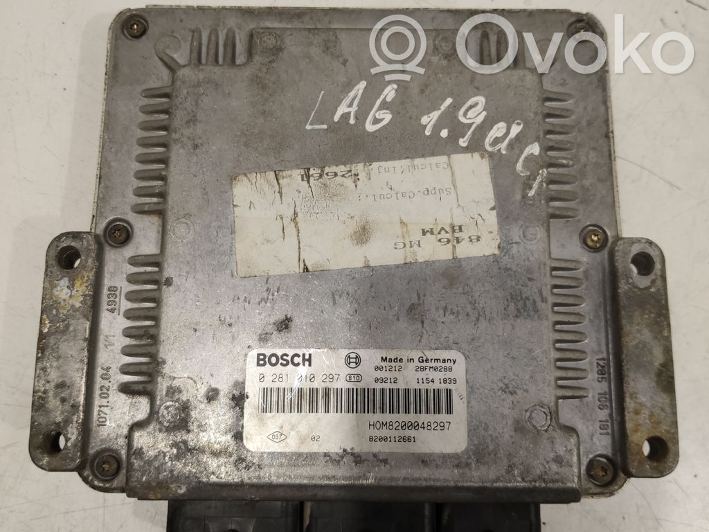 Renault Laguna II Engine control unit/module ECU 