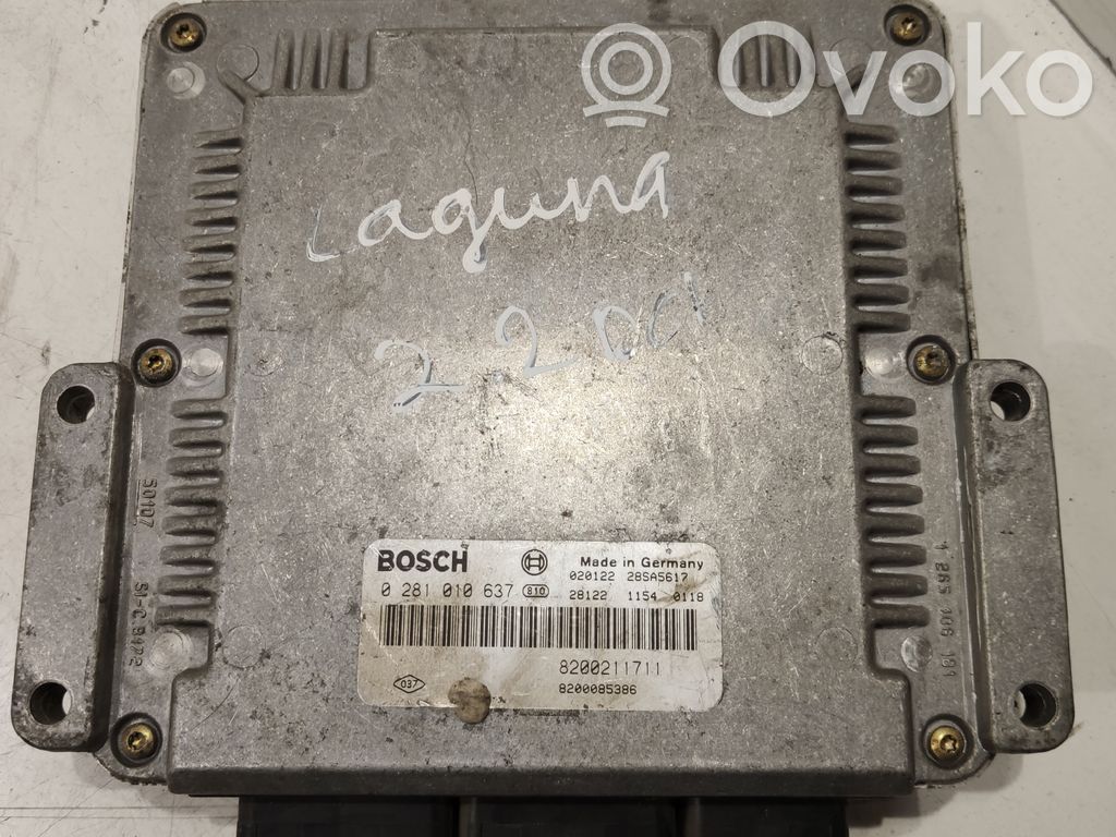 Renault Laguna II Engine control unit/module ECU 