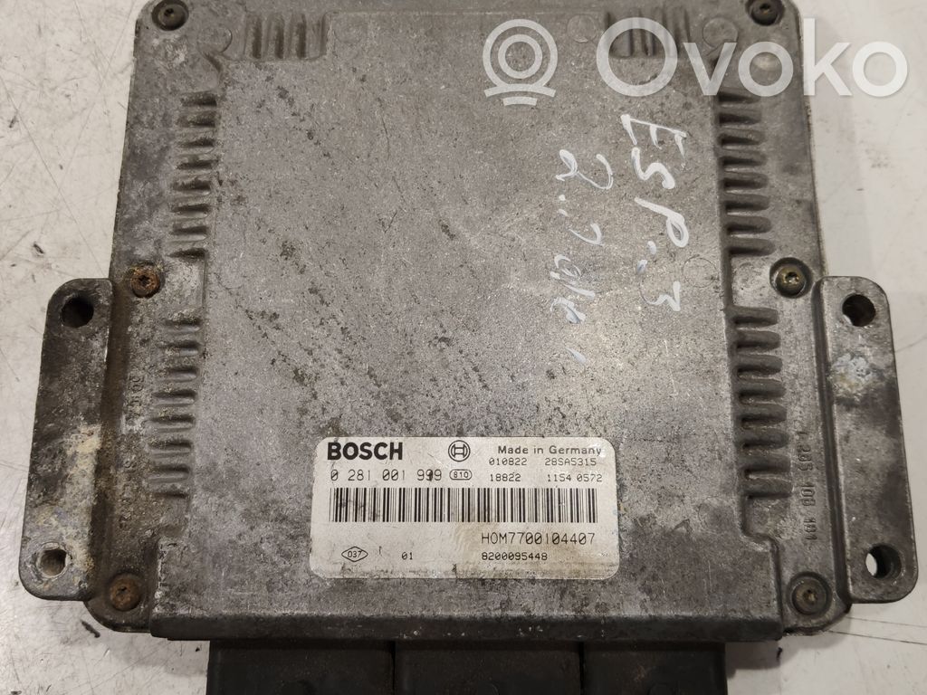 Renault Espace III Engine control unit/module ECU 