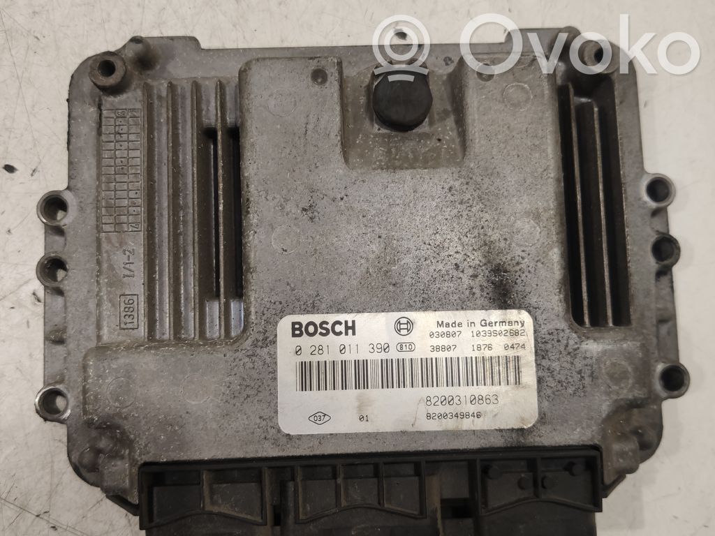 Renault Scenic II -  Grand scenic II Engine control unit/module ECU 