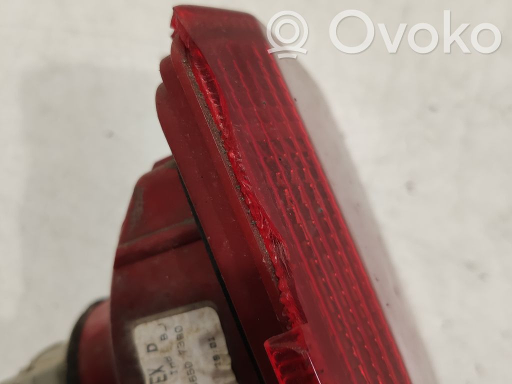 Peugeot 407 Lampă spate în capacul portbagajului 