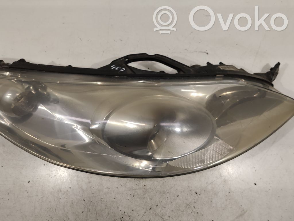 Peugeot 407 Headlight/headlamp 