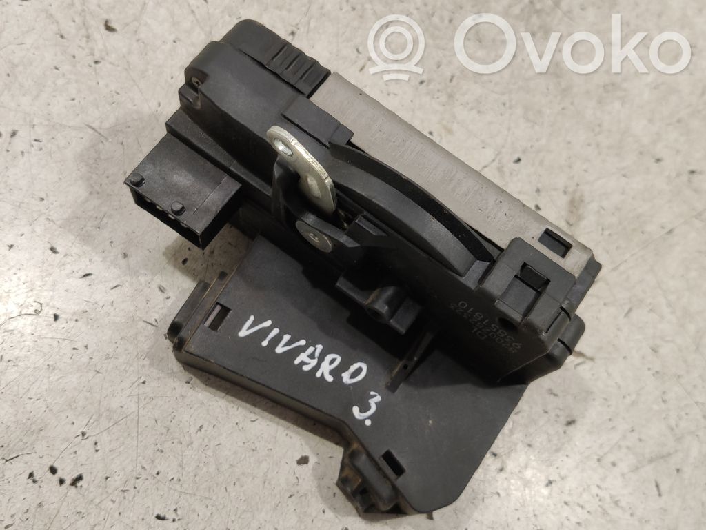 Opel Vivaro Lastausoven lukko 