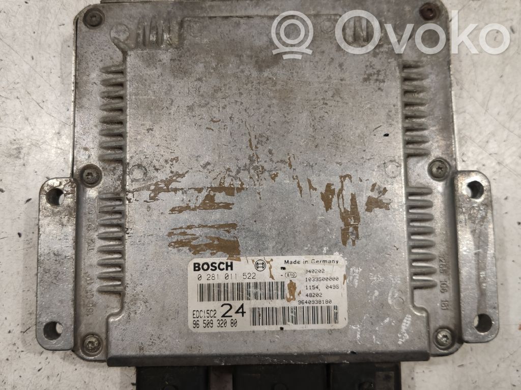 Peugeot 607 Engine control unit/module ECU 