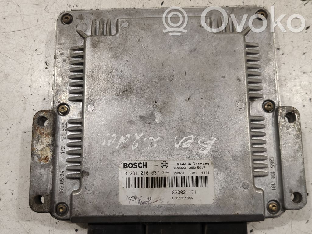 Renault Vel Satis Engine control unit/module ECU 