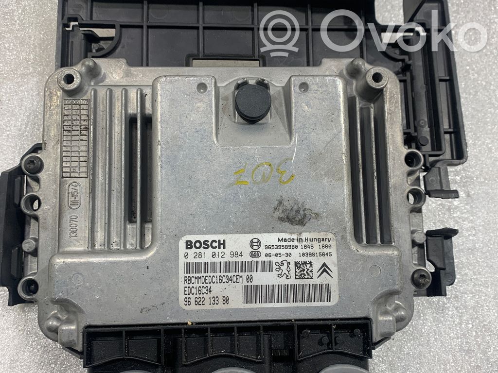 Peugeot 407 Engine control unit/module 