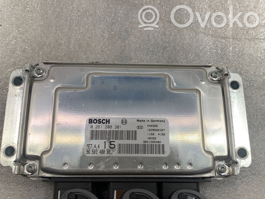 Peugeot 307 CC Engine control unit/module 