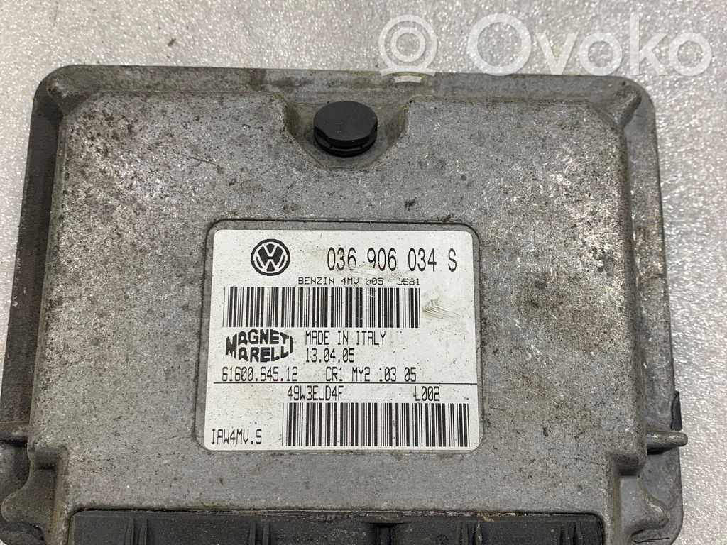 Skoda Fabia Mk1 (6Y) Engine control unit/module 