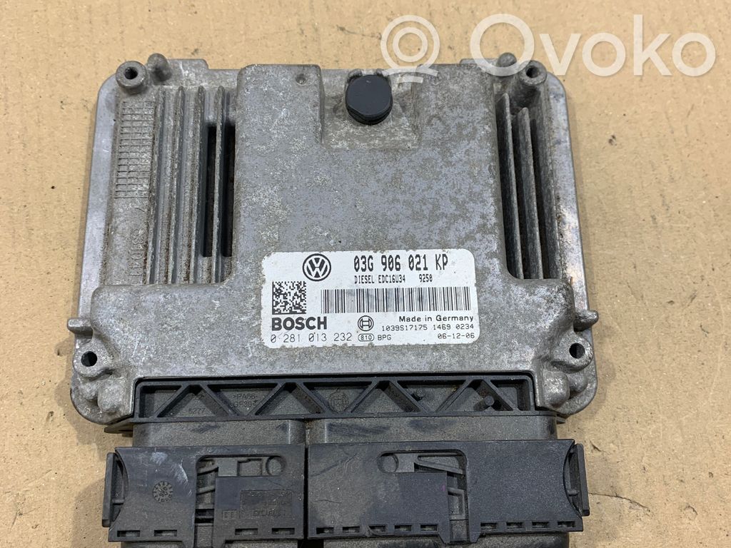 Volkswagen Golf Plus Engine control unit/module 