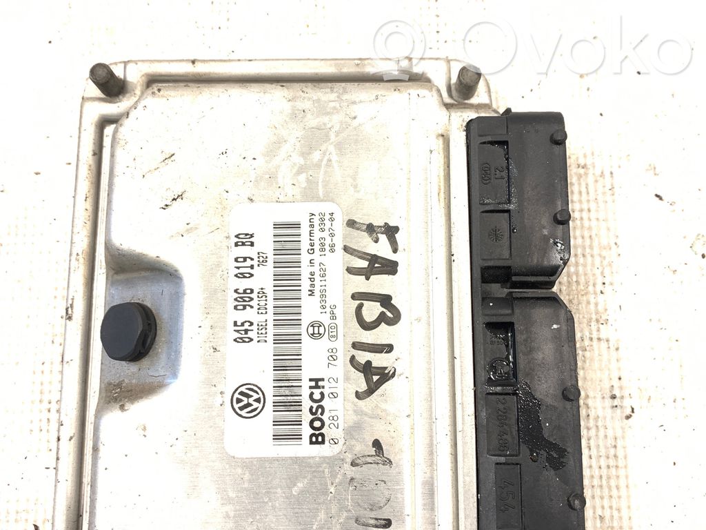 Skoda Fabia Mk1 (6Y) Engine control unit/module 