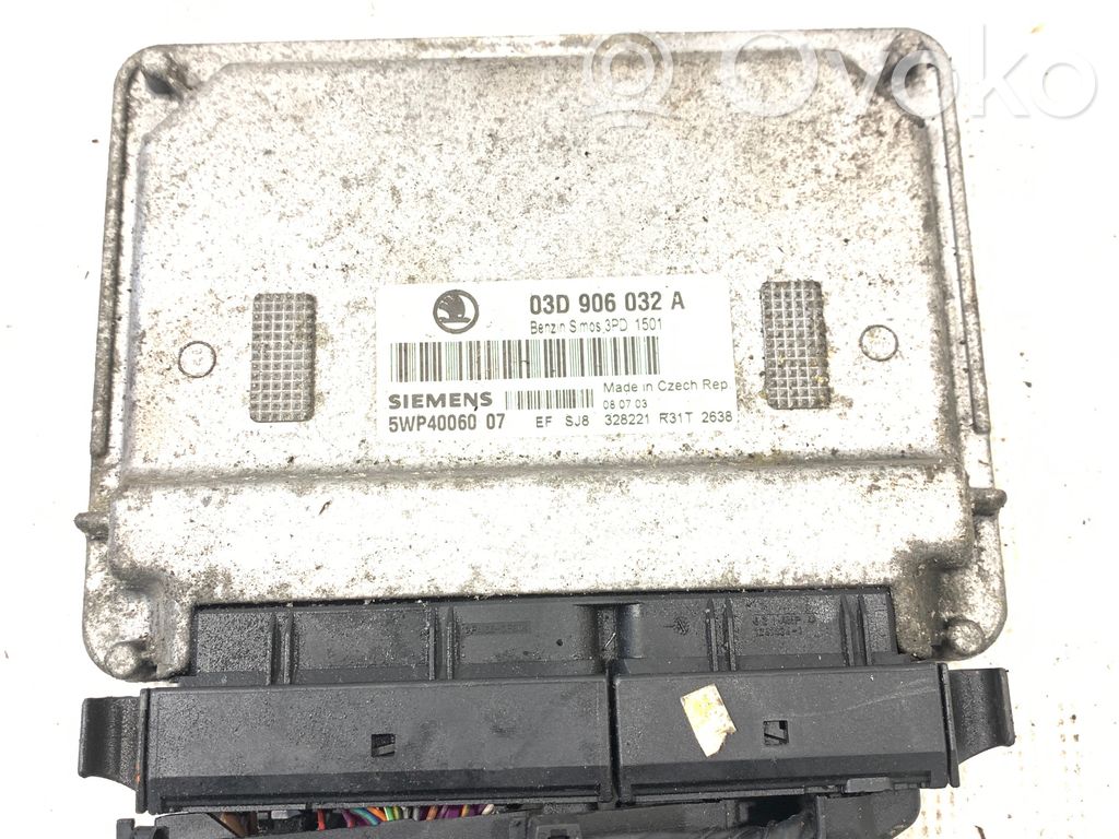 Skoda Fabia Mk1 (6Y) Engine control unit/module 