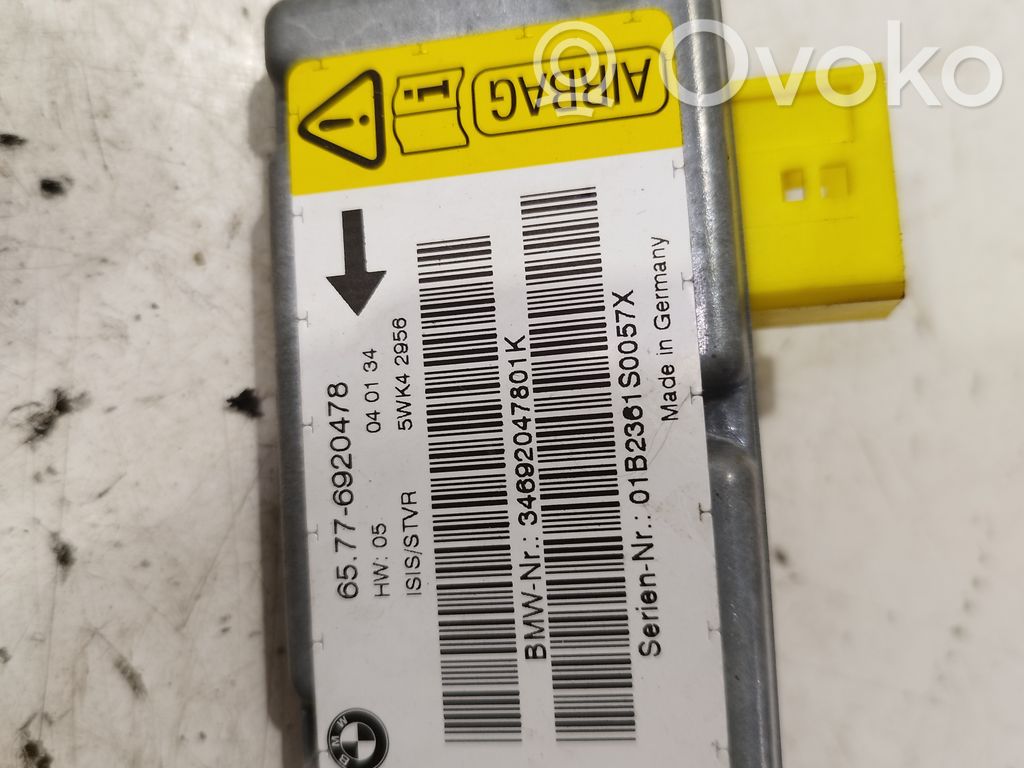BMW 7 E65 E66 Airbag control unit/module 