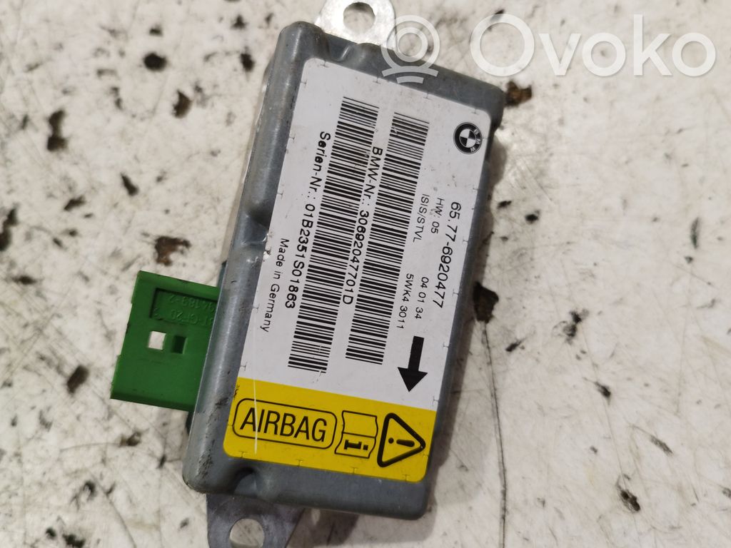 BMW 7 E65 E66 Airbag control unit/module 