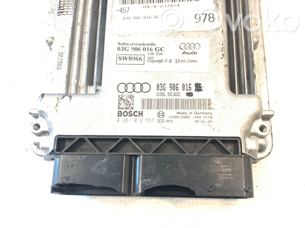 Audi A6 S6 C6 4F Engine control unit/module 