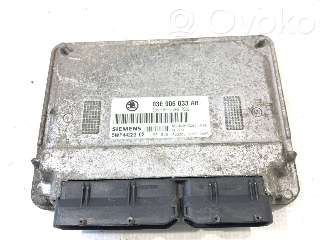 Skoda Fabia Mk1 (6Y) Engine control unit/module 