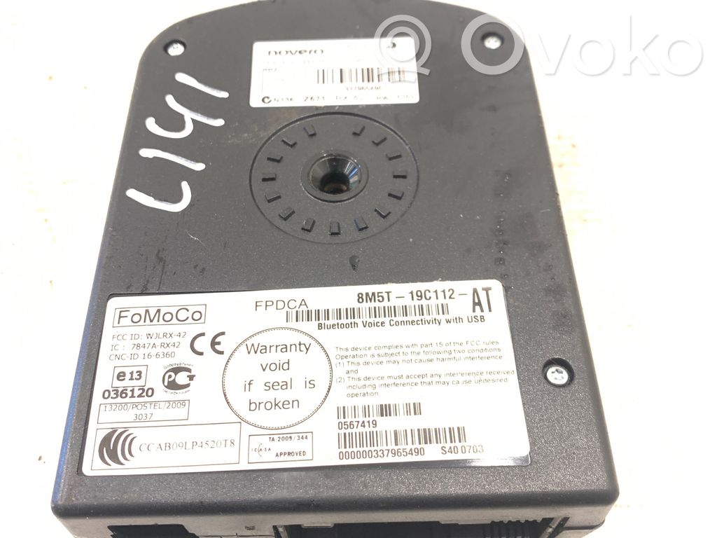 Fiat Doblo Bluetooth control unit module 