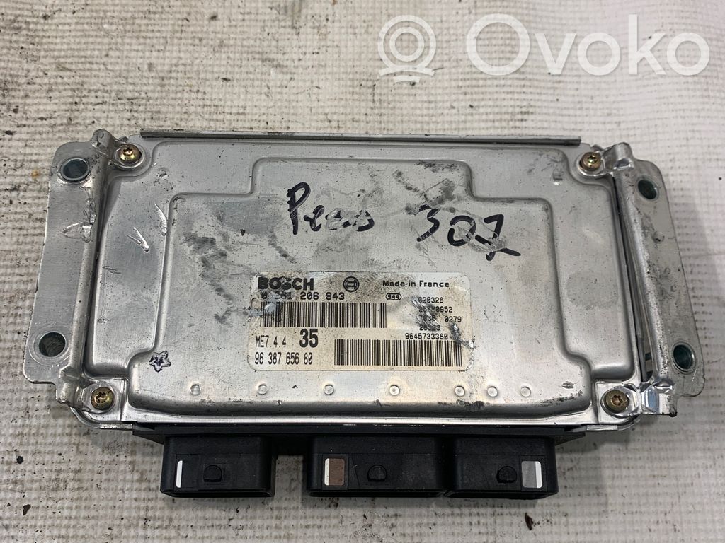 Peugeot 307 Engine control unit/module 