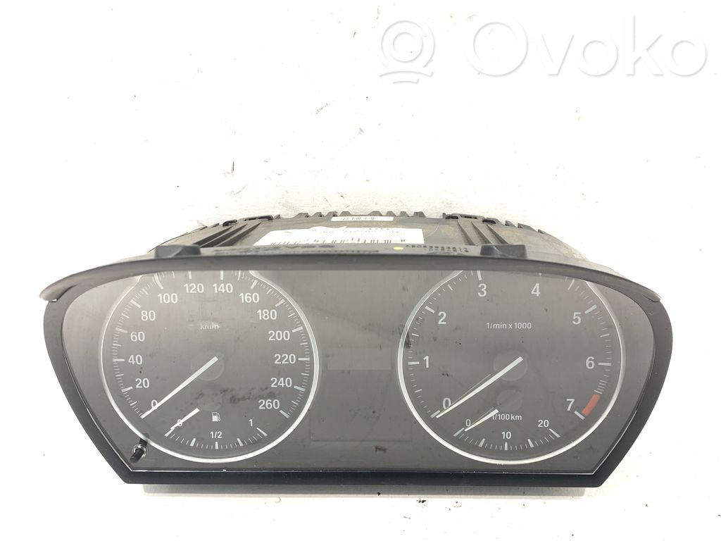 BMW 3 E90 E91 Spidometrs (instrumentu panelī) 