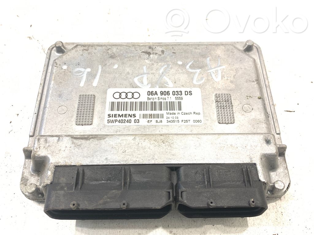 Audi A3 S3 8P Engine control unit/module 