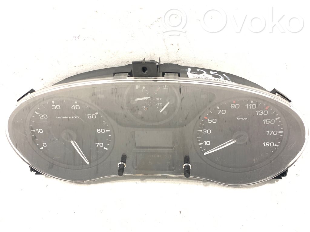 Peugeot Partner Spidometrs (instrumentu panelī) 