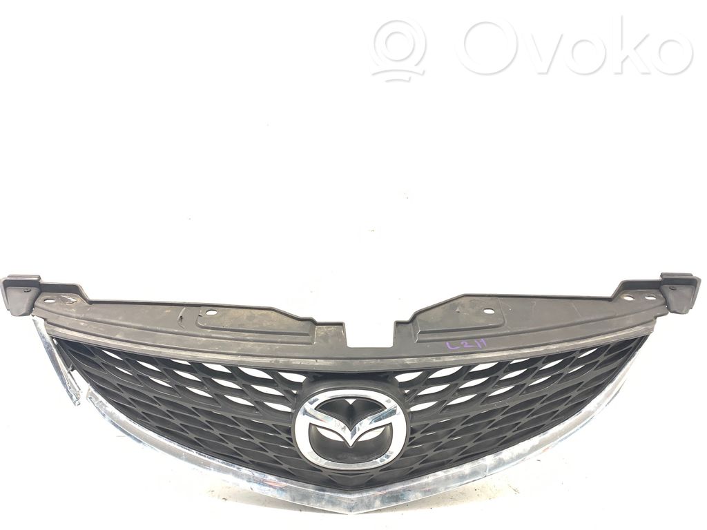 Mazda 6 Etupuskurin ylempi jäähdytinsäleikkö 
