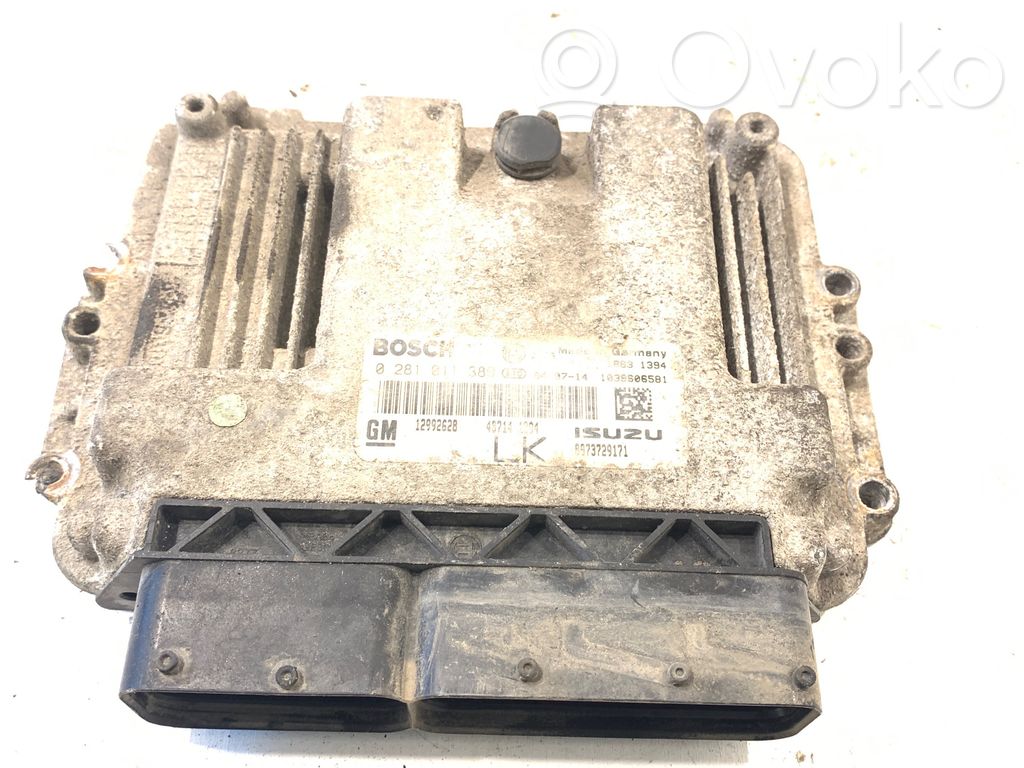 Opel Astra H Engine control unit/module 