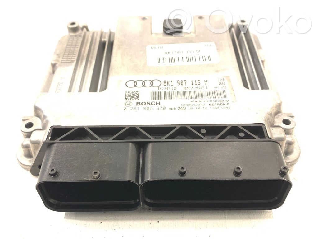 Engine control unit/module   8K1907115M,0261S05870