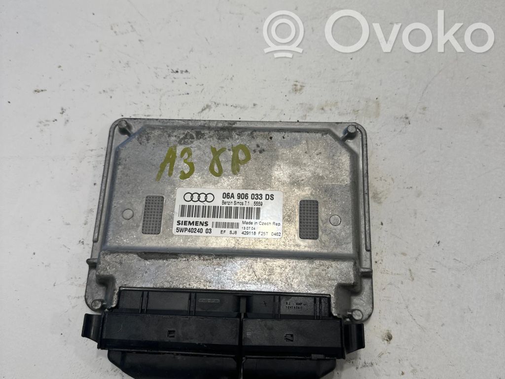 Audi A3 S3 8P Engine control unit/module 